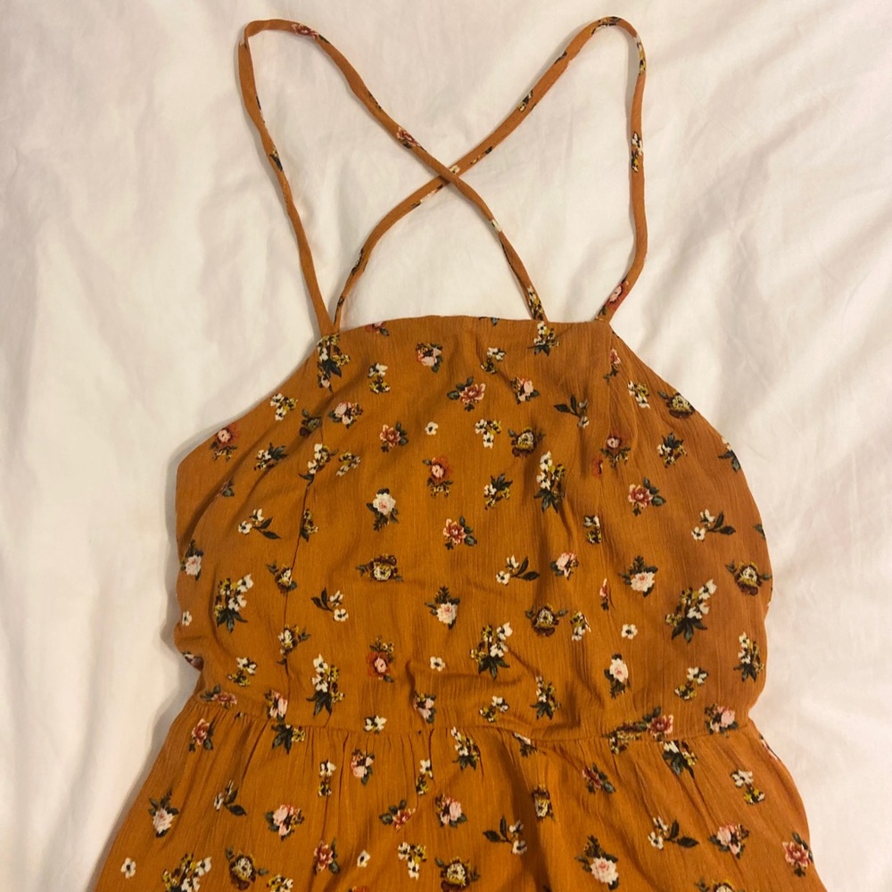 Open back midi dress